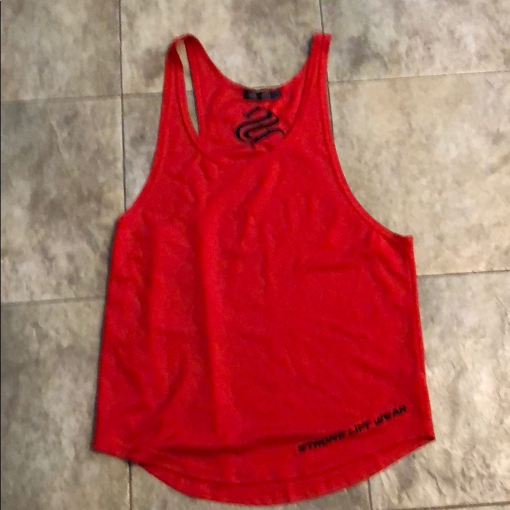 Strong Lift Wear - Muscle Back Workout Shirt